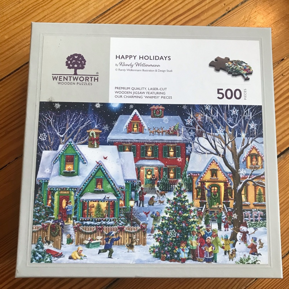 Wentworth Wooden Puzzle- 500 piece Winter Wonderland-like new